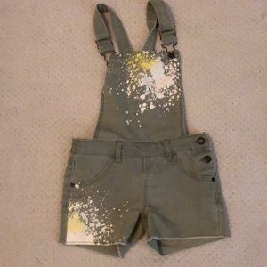 Girls short overalls Cat & Jack 7/8